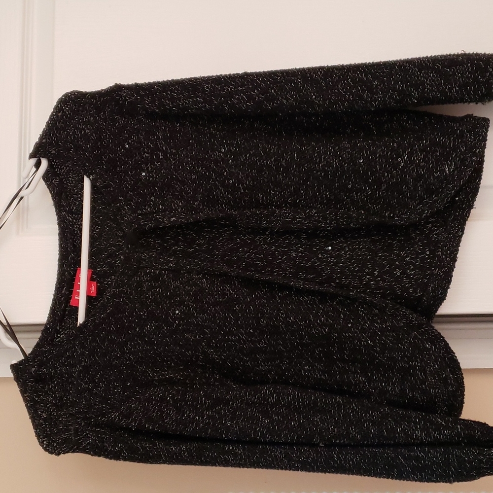 Black sweater jacket